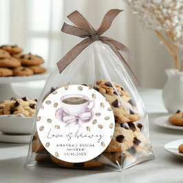 Adesivo O amor está criando Arco Chá de panela de café