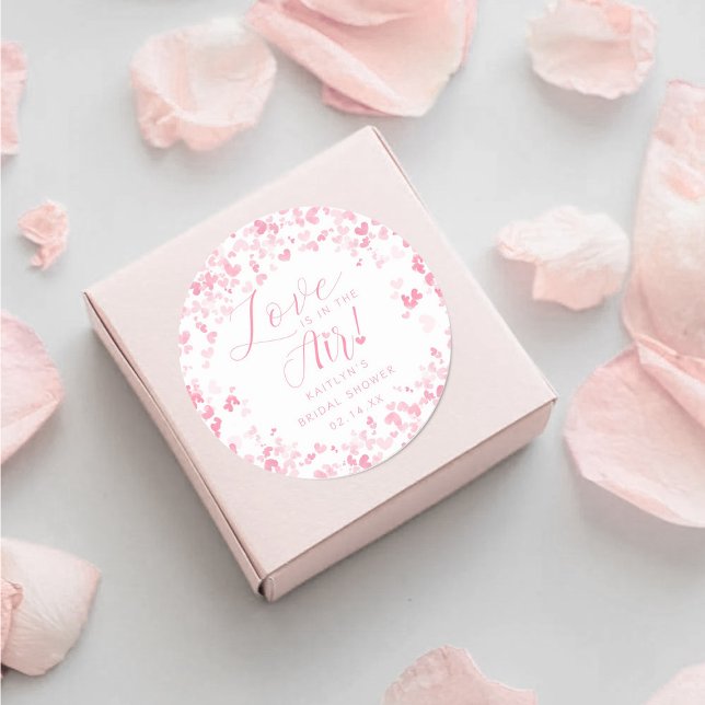 Adesivo O Amor Está No Chá de panela Do Ar (Criador carregado)