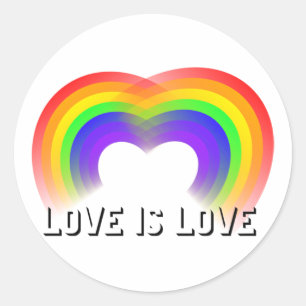 ADESIVO O AMOR LGBT É AMOR
