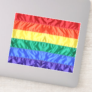 Adesivo O amor LGBTQ LGBT Orgulho gay do Arco-Íris é amor