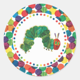 Adesivo O Aniversário da Lagartinha Muito Comilona