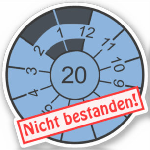 Adesivo O ano de 2020 não passou definitivamente na inspeç