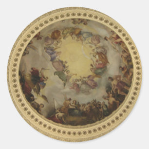 Adesivo O Apotheosis do Capitólio de Washington Rotunda