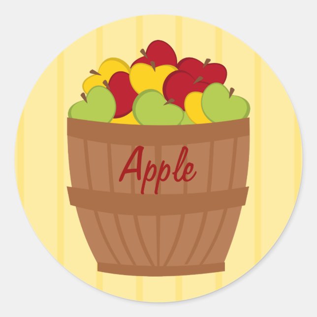 Adesivo O Apple Baket (Frente)