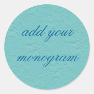 Adesivo O Aqua, envelope do casamento da cerceta sela,
