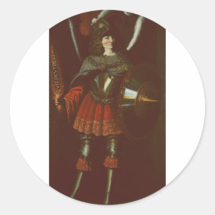Adesivo O Arcanjo Miguel por Francisco de Zurbarán Arte