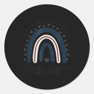Adesivo O Arco-Íris em maio Veste a consciência do Cancer