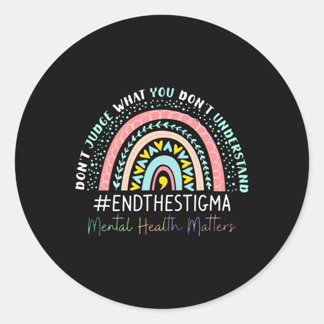 Adesivo O Arco-Íris Estigma (Frente)