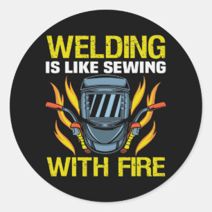 Adesivo O artesão de metal Meming Welding é como costurar 