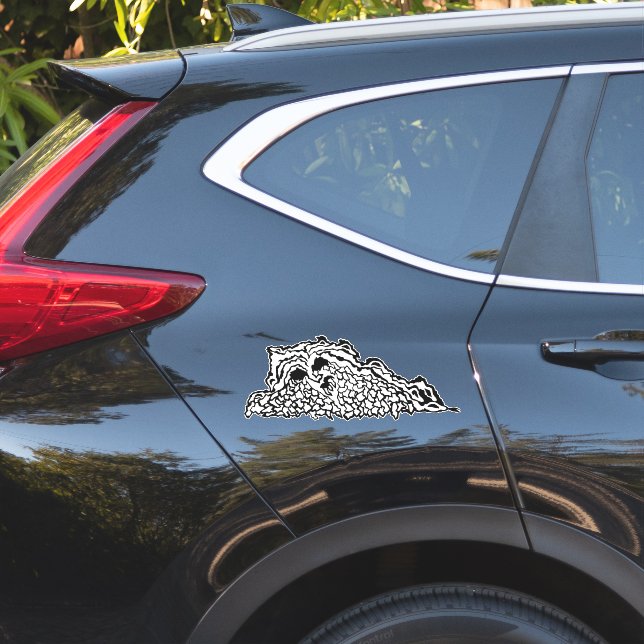 Adesivo o artista_awaynowe UR LoveS bdiecut 18 Horror (Lado do carro)