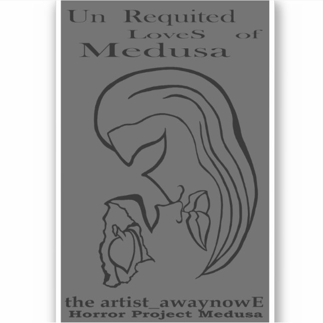 Adesivo o artista_awaynowE UR LoveS V6 gDrawing Horror (Frente)