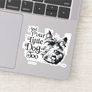 Adesivo O Assistente De Oz™ E Seu Cachorro Também