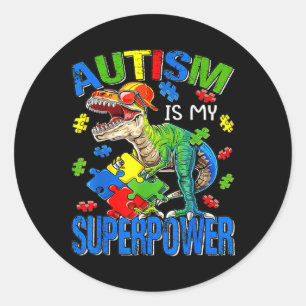 Adesivo O Autismo É O Meu Superpoder Autismo Meninos Sensi