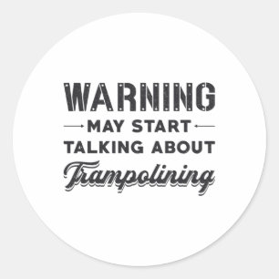 Adesivo O Aviso Pode Começar A Falar Sobre O Presente De 