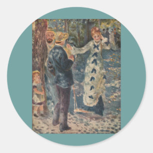 Adesivo O balanço de Pierre-Auguste Renoir (1876)