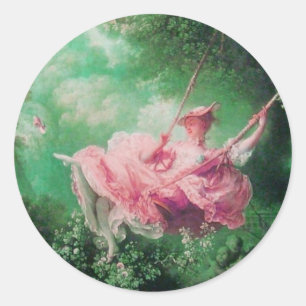 Adesivo O BALANÇO verde rosa