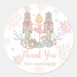 Adesivo O Balé Nutcracker Blush Pink Natal