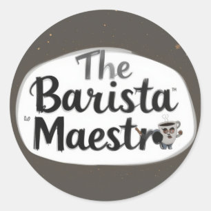 Adesivo O Barista Maestro