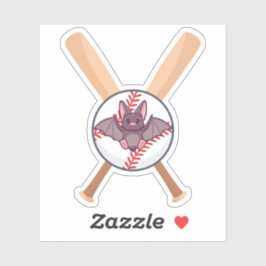 Adesivo O Baseball "BAT"