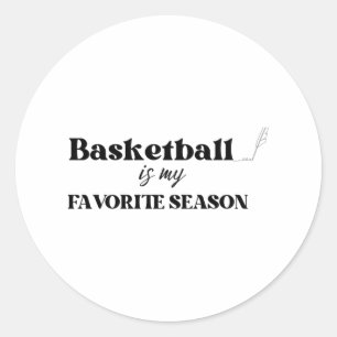 Adesivo O Basquete É A Minha Época Favorita 2