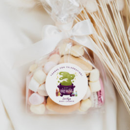 Adesivo O Bebê Do Halloween Está Fazendo Chá de fraldas De