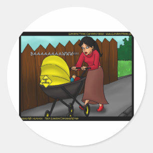 Adesivo O Bebê É Entediado Com Presentes Engraçados Camise