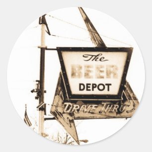 Adesivo O Beer Depot Vintage Ann Arbor, Michigan