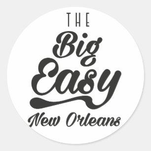Adesivo O Big Easy New Orleans
