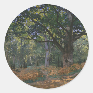Adesivo O Bodmer Oak, Fontainebleau Forest, Claude Monet