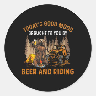Adesivo O Bom Humor De Hoje É Trazido Até Você Por Cerveja