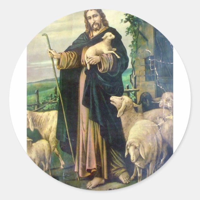 Adesivo O BOM SHEPHERD 2 c. 1900 (Frente)