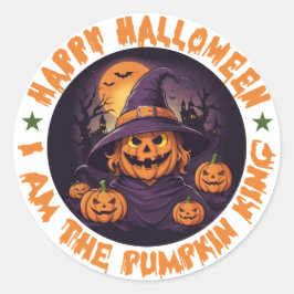 Adesivo O Boo Crew Orange Halloween