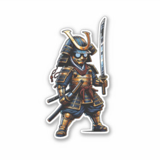 Adesivo O Brave Samurai Warrior Sticker