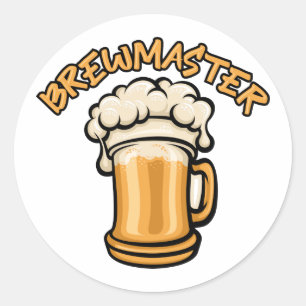 Adesivo O Brewmaster precisa de uma caneca de cerveja
