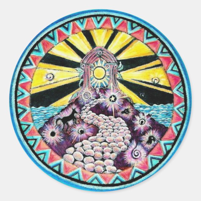 Adesivo O Caminho do Mandala Sticker (Frente)