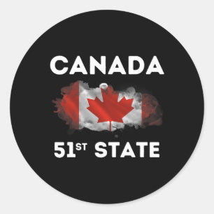 Adesivo O Canada 51ruas State Funny Trump Canada Meme Shir