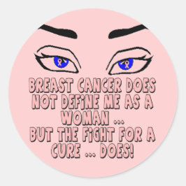 Adesivo O Cancer Da Mama Não Me Define