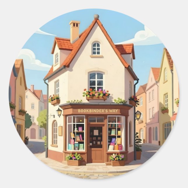 Adesivo O Canto da Leitura -  (Frente)