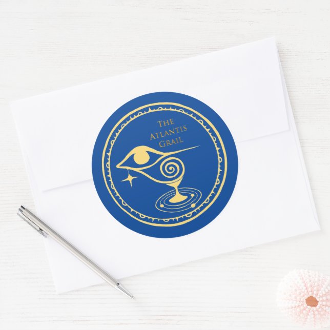 Adesivo O caracol Atlantis - Series Logo Sticker (Envelope)