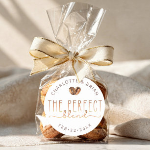 Adesivo O Casamento Chá de Noiva The Perfect Blend Coffee