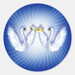 Adesivo O casamento da cisne