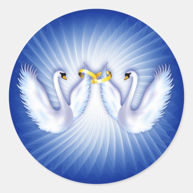 Adesivo O Casamento de Swan (Frente)