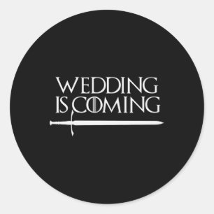 Adesivo O Casamento Está Engraçado Hen & Festa De Stag