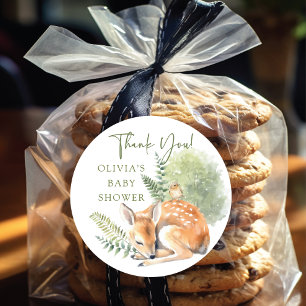 Adesivo O Chá de fraldas de Veado da Natureza