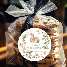 Adesivo O Chá de fraldas do coelho delicioso da natureza