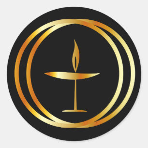 Adesivo O Chalice Flaming