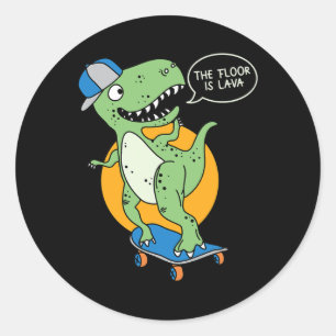 Adesivo O Chão É Lava Roupas De Skate