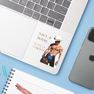 Adesivo O chapéu de vaqueiro de palha do SlipperyJoe deve 