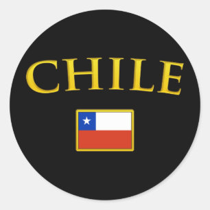Adesivo O Chile dourado