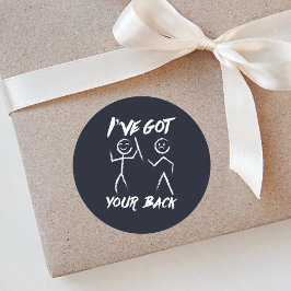 Adesivo O Chiropractor Recebeu O Ajustador Da Coluna Trase